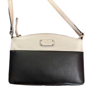 Kate Spade Two-Tone Black and Cream Crossbody Bag
